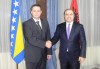 Predsjedatelj Zastupničkog doma dr. Denis Bećirović susreo se sa ministrom vanjskih poslova Albanije